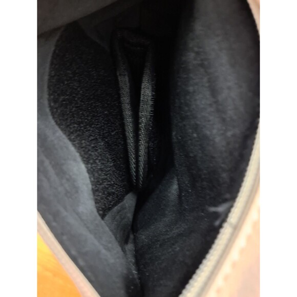 Bulldog Black & Tan Hobo Crossbody Concealed Carry Holster Purse w/ Keys Locks - Picture 12 of 15